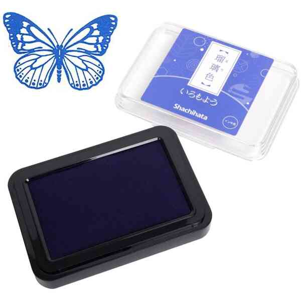 Iromoyo Stamp pad large Ruri/blue