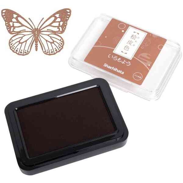 Iromoyo Stamp pad large Hiwada/light brown