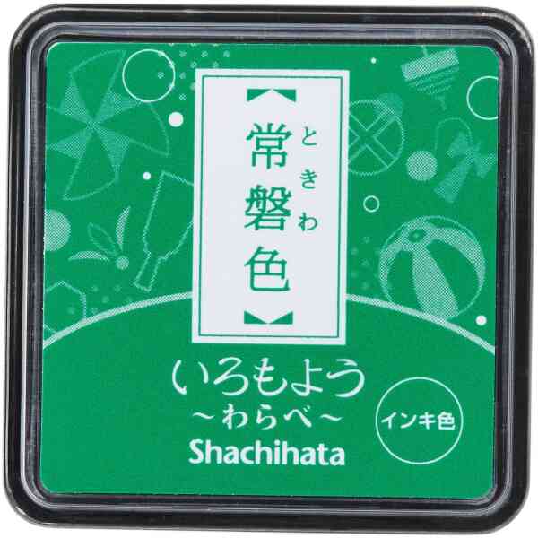 Iromoyo Stamp pad Waraby (small) Tokiwa/green