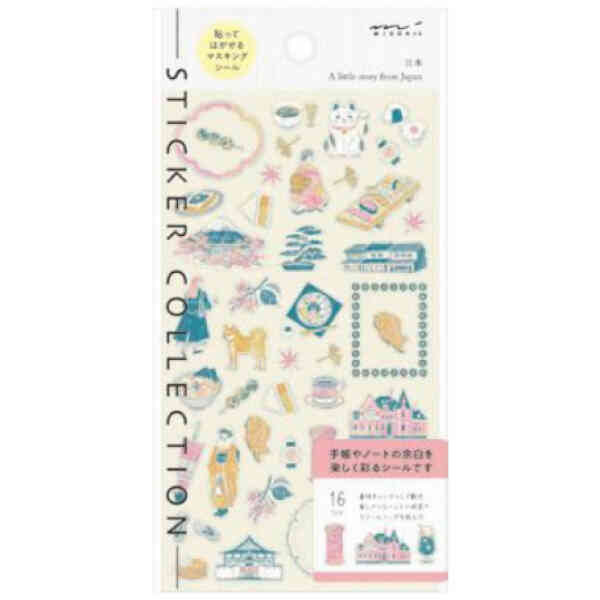 Sticker Japanese Motifs