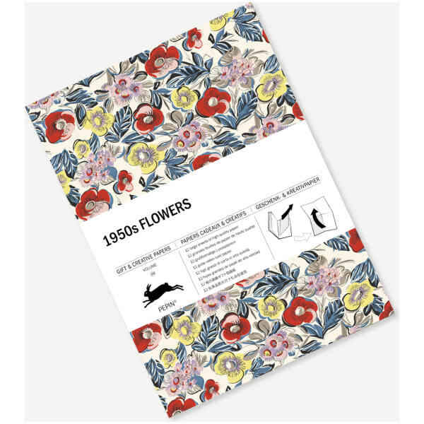 1950s Flowers Gift & Creative Papers
