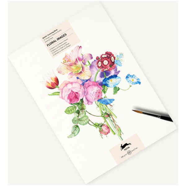 Artists’ Colouring Books Floral