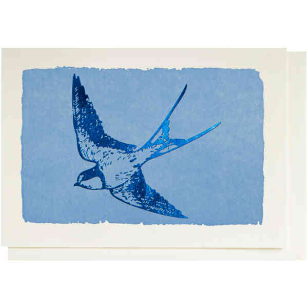 Blue Foil Swallow