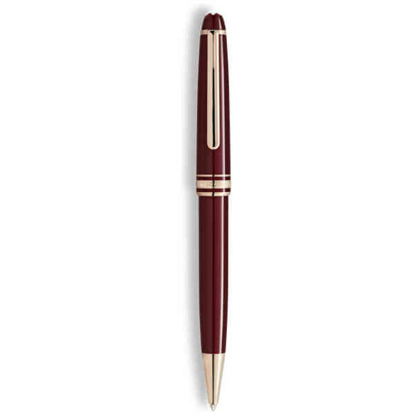 Montblanc Meisterstück Gold-Coated Classique 164 Burgundy Red Ballpoint