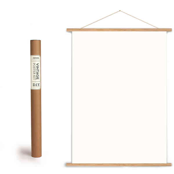 Vertical Vintage Poster Kit  50x70 cm