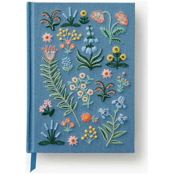 Menagerie broderad skrivbok