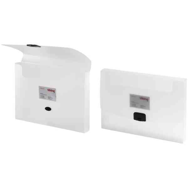 Dokumentbox Office Depot A4 250 ark transparent vit