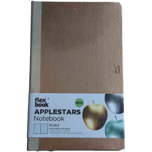Flexbook Notebook Applestars 13x21cm - Gold
