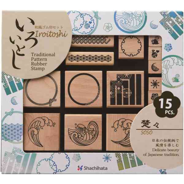 Iroitoshi SOSO Rubber stamp set