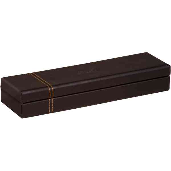 Rhodiarama pencil box 21x5,5x3cm Black