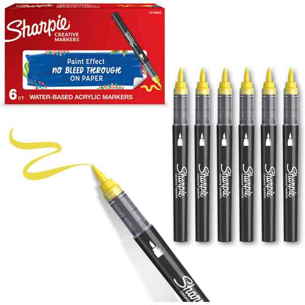 Sharpie Creative Acrylic Marker Brush tip
