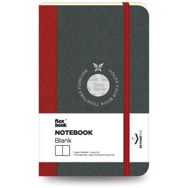 Flexbook Anteckningsbok Blank 9x14cm