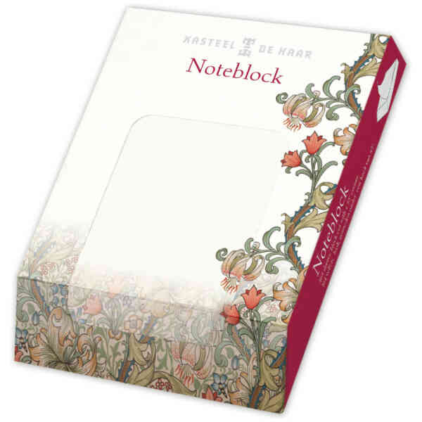 Noteringsblock William Morris
