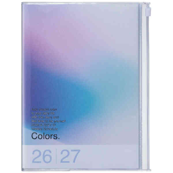 2027 Diary A5 Gradient , Blue
