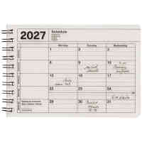 2027NotebookCalendarXSIvory