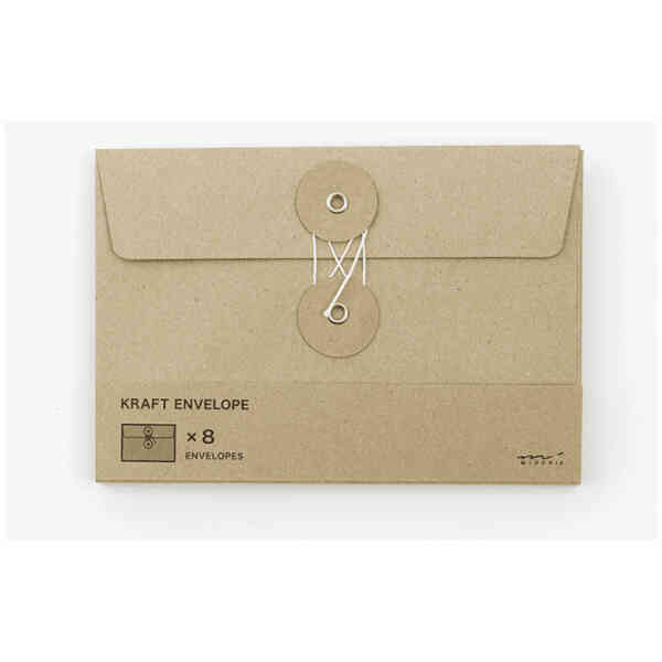 Traveler’s Company  Kraft Envelope M Grey