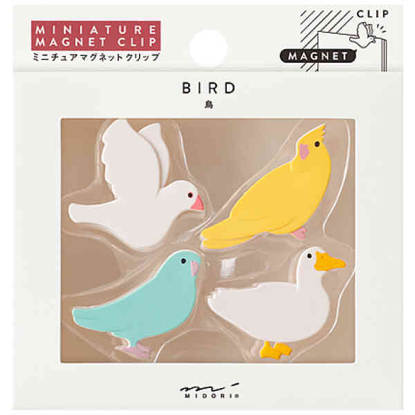 Miniature Magnet Clip Bird