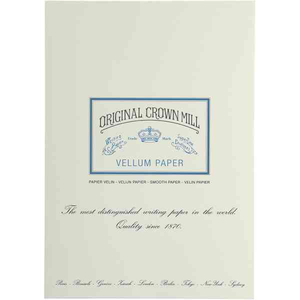 Writing pad 50 sheets A4 watermark smooth Cream 100 g.