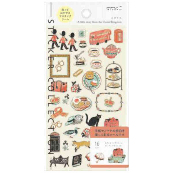 Sticker British Motifs