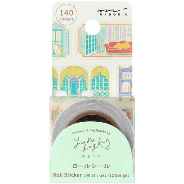 Yuru Log Vol. 3 Roll Sticker Window Views