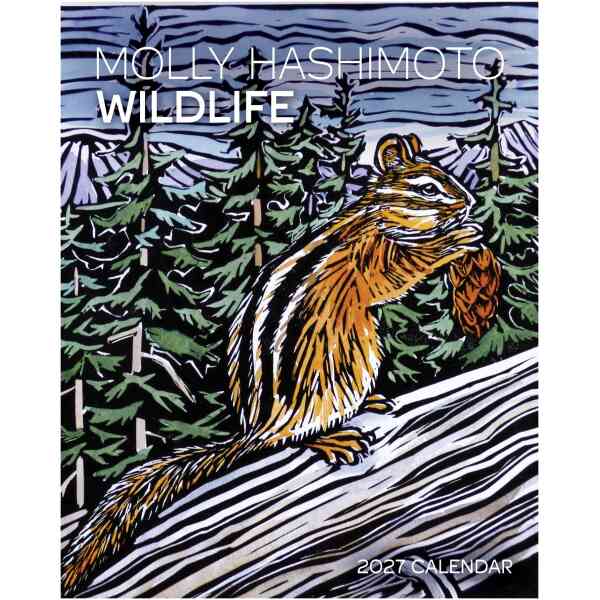 Molly Hashimoto: Wildlife 2027 Mini Wall Calendar