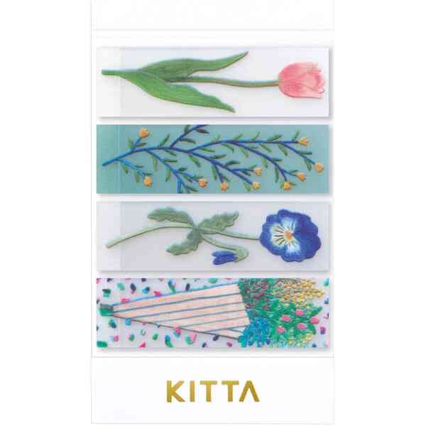 KITTA Clear Sticky Note Flower