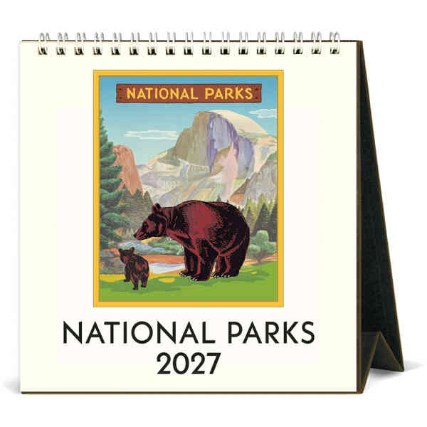 National Parks 2027 Desk Calendar