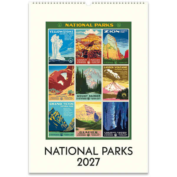 National Parks 2027 Wall Calendar