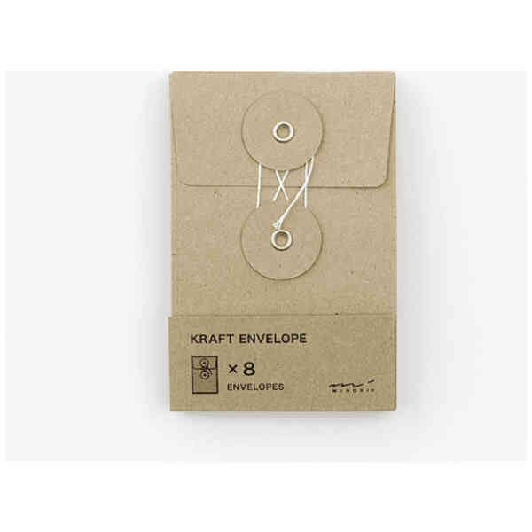 Traveler’s Company  Kraft Envelope S Grey