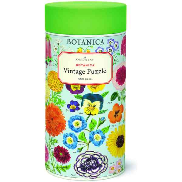 Cavallini & Co.  Botanica 1,000 Piece Puzzle