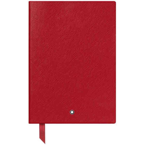 Notebook # 146 Montblanc Fine Stationery, Red, With Lines