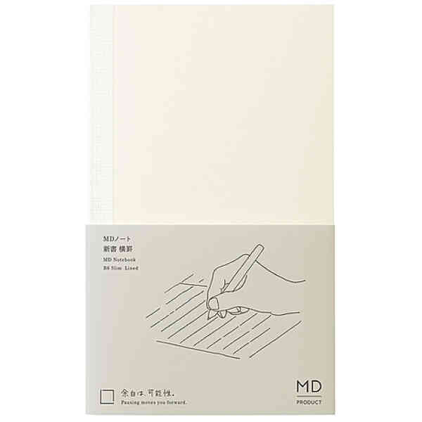 MD Notebook B6 Slim Lined