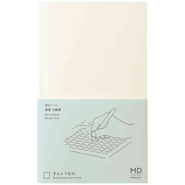 MD Notebook B6 Slim Gridded
