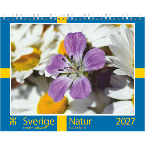 Väggkalender Sverige Natur 2027