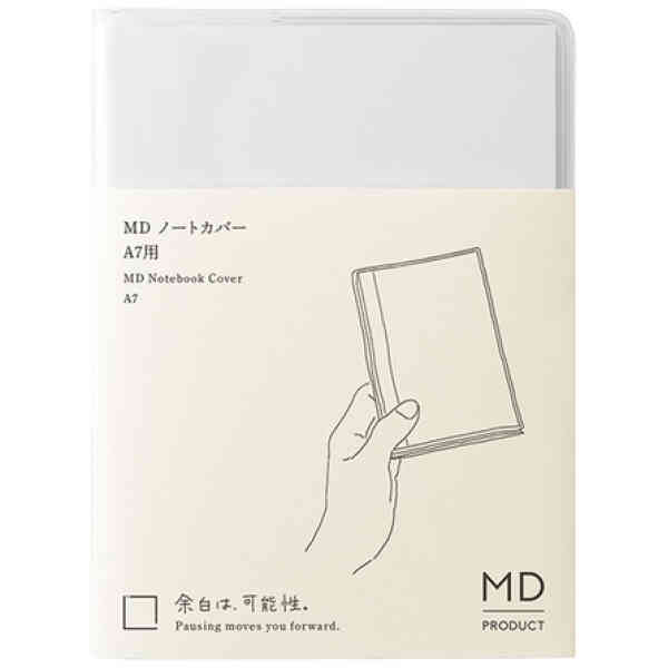 MD Notebook Cover A7 Clear
