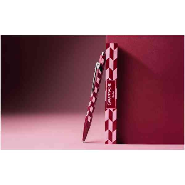 Caran ´d Ache Ballpoint Pen 849™ Mosaic Garnet Red