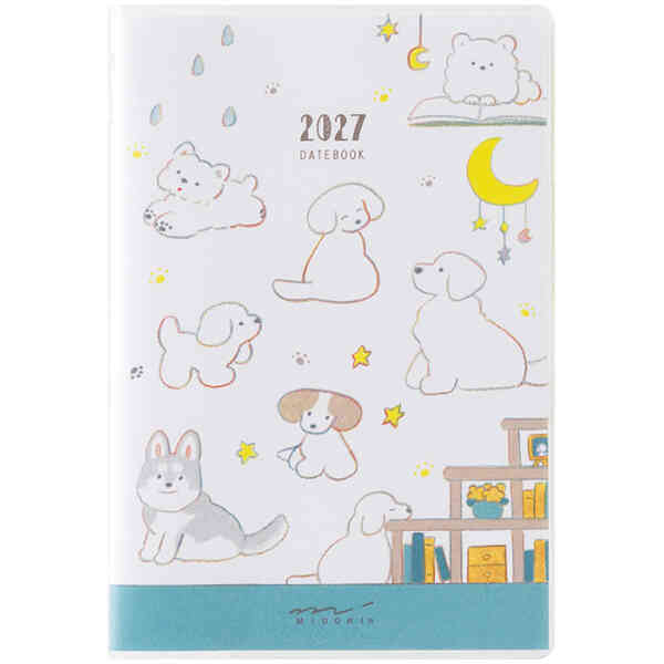 2027 Pocket Diary Mini Dog