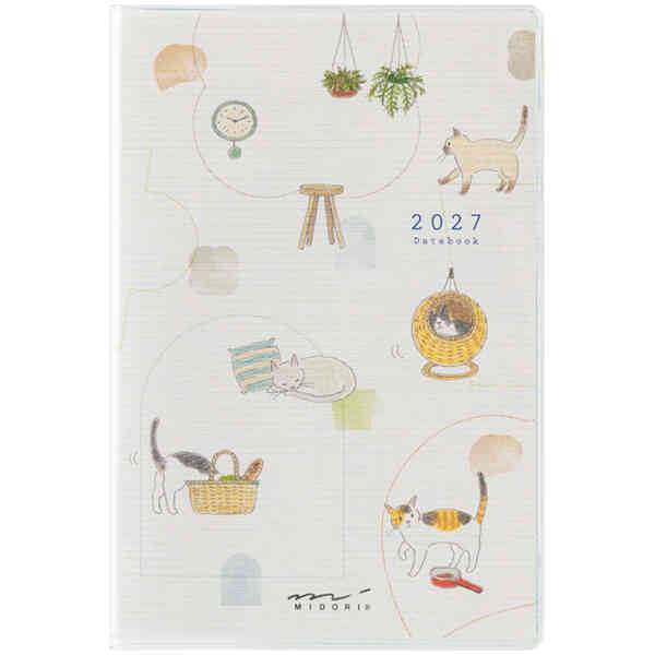 2027 Pocket Diary Mini Cat