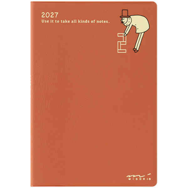 2027 Pocket Diary Mini Ojisan
