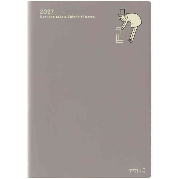 2027 Pocket Diary B6 Ojisan