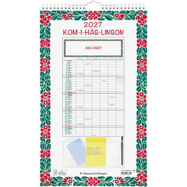 Kom-i-håg Lingon Helår  2027
