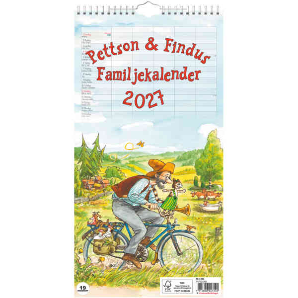 Pettson och Findus Familjekalender  2027