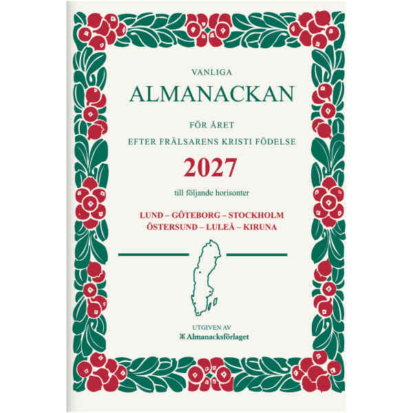 Vanliga Almanackan häftad 2027