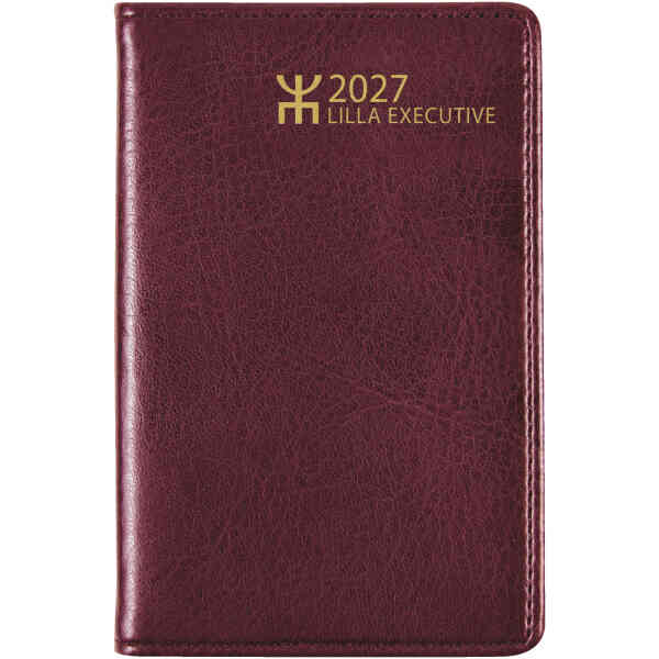 Lilla Executive Bordeaux Plast  2027