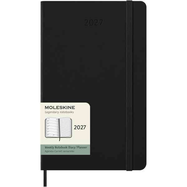 Moleskine Classic Hard 12M Week Note Large Svart 2027