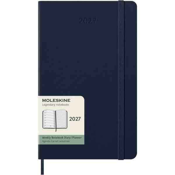 Moleskine Classic Hard 12M Week Note Large Sapphire Blue 2027