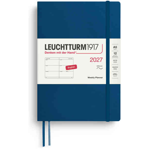 Weekly PLANNER 2027 A5 Soft Indigo