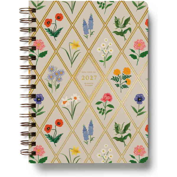 2027 Garden Study Softcover Spiral Planner