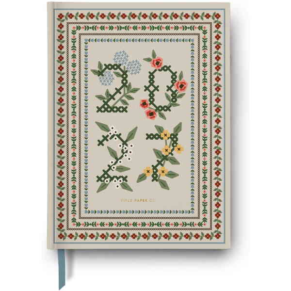 2027 Heritage Sampler Hardcover Fabric Planner