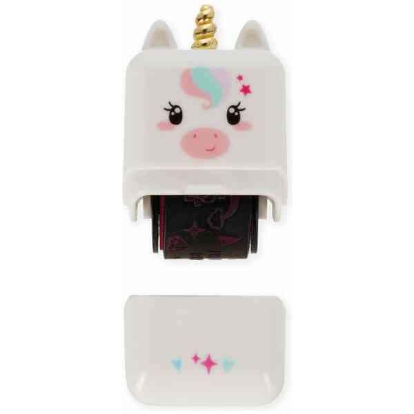Deco roller stamp, roterande stämpel, Unicorn